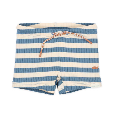 LITTLE DUTCH. Παιδικό μαγιό για αγόρια Ocean Blue Stripes - Νο 98/104