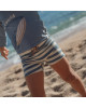 LITTLE DUTCH. Παιδικό μαγιό για αγόρια Ocean Blue Stripes - Νο 62/68