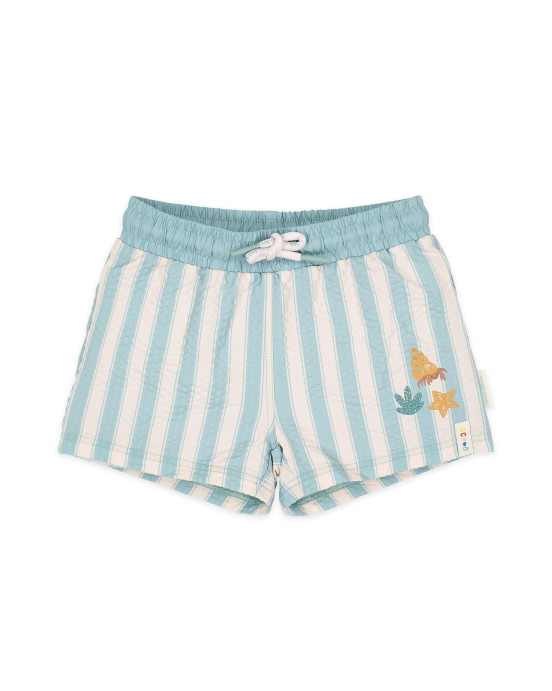 LITTLE DUTCH. Παιδικό μαγιό βερμούδα για αγόρια Ocean Surf Stripes - Νο 74/80