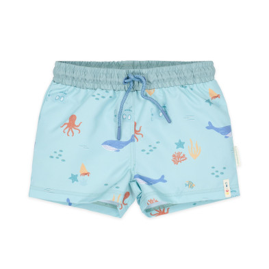 LITTLE DUTCH. Παιδικό μαγιό βερμούδα για αγόρια Ocean Friends - Νο 74/80