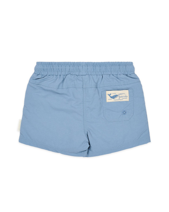 LITTLE DUTCH. Παιδικό μαγιό βερμούδα για αγόρια Ocean Blue - Νο 74/80