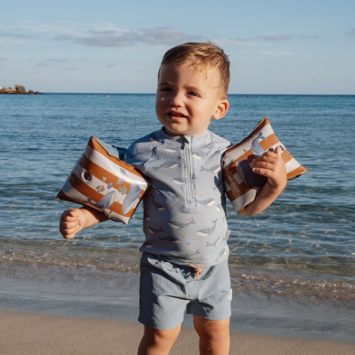 LITTLE DUTCH. Παιδικό μαγιό βερμούδα για αγόρια Ocean Blue - Νο 98/104