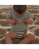 LITTLE DUTCH. Μαγιό πάνα Ocean Blue Stripes - Νο 62/68