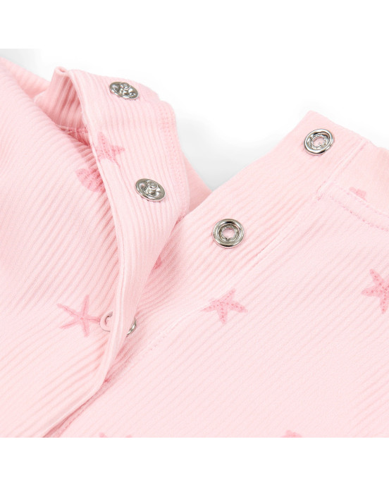 LITTLE DUTCH. Ολόσωμο μακρυμάνικο μαγιό με βολάν Dreamy Seashells - Νο 86/92