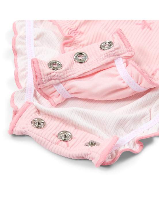 LITTLE DUTCH. Ολόσωμο μαγιό με βολάν Dreamy Seashells - Νο 98/104