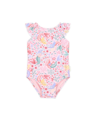 LITTLE DUTCH. Ολόσωμο μαγιό με βολάν Dreamy Mermaid - Νο 62/68