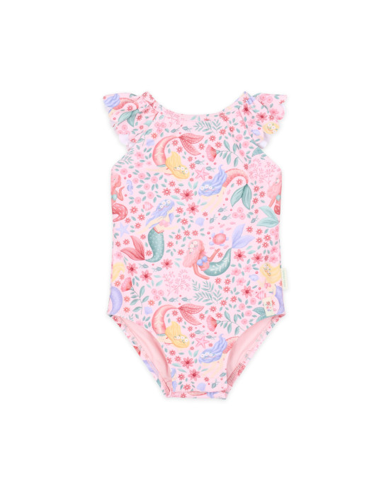 LITTLE DUTCH. Ολόσωμο μαγιό με βολάν Dreamy Mermaid - Νο 98/104