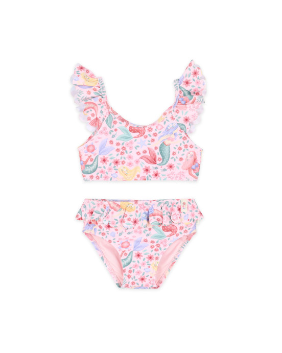 LITTLE DUTCH. Παιδικό σετ μπικίνι με βολάν Dreamy Mermaid - Νο 74/80
