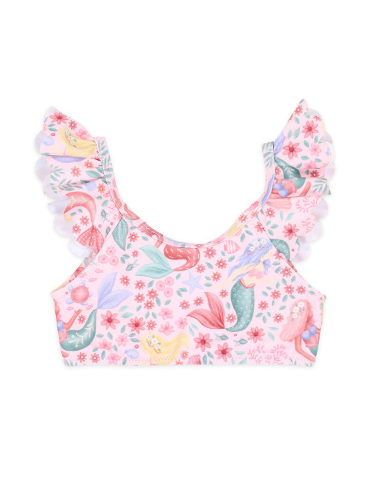 LITTLE DUTCH. Παιδικό σετ μπικίνι με βολάν Dreamy Mermaid - Νο 74/80