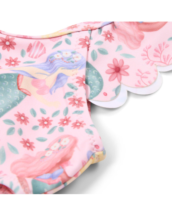 LITTLE DUTCH. Παιδικό σετ μπικίνι με βολάν Dreamy Mermaid - Νο 98/104