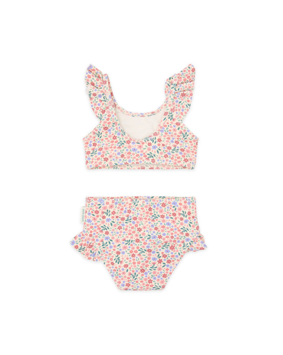 LITTLE DUTCH. Παιδικό σετ μπικίνι με βολάν Dreamy Flowerfield - Νο 98/104