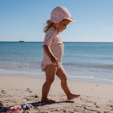 LITTLE DUTCH. Παιδικό μαγιό μπικίνι με βολάν Dreamy Seashells - Νο 98/104