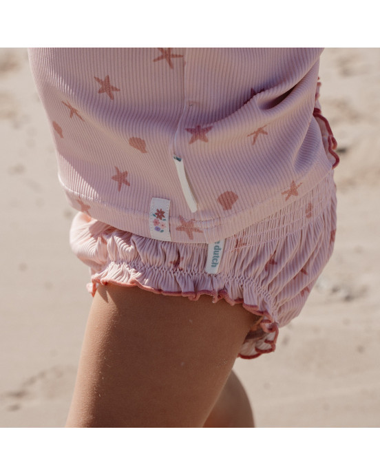 LITTLE DUTCH. Παιδικό μαγιό μπικίνι με βολάν Dreamy Seashells - Νο 98/104