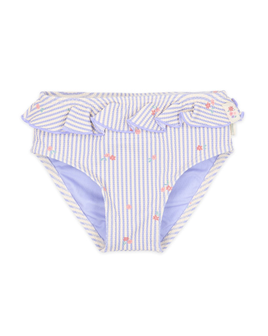 LITTLE DUTCH. Παιδικό μαγιό μπικίνι με βολάν Dreamy Stripes - Νο 98/104