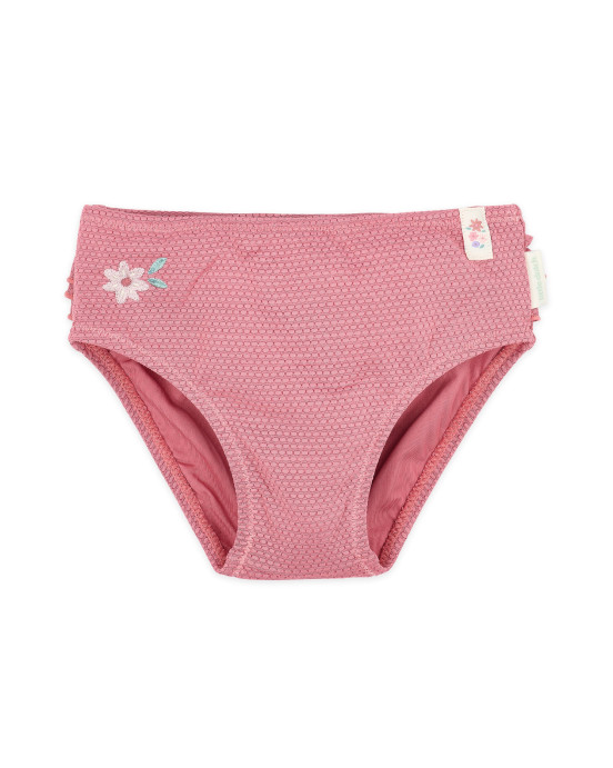 LITTLE DUTCH. Παιδικό μαγιό μπικίνι με βολάν Dreamy Pink Sparkle - Νο 86/92