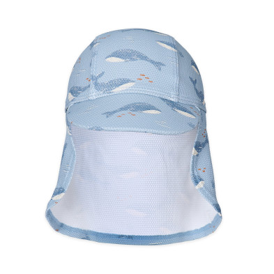 LITTLE DUTCH. Παιδικό καπέλο ήλιου Ocean Splash - Νο 3 (48,5-50εκ.)