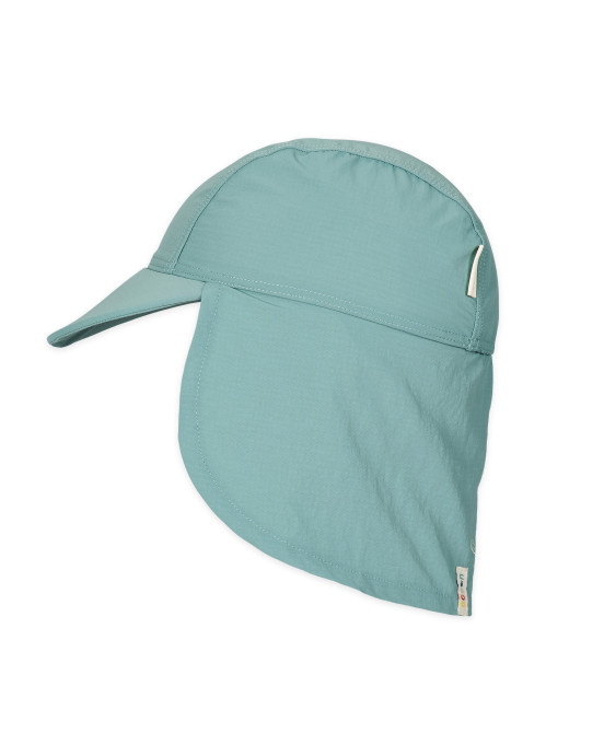 LITTLE DUTCH. Παιδικό καπέλο ήλιου Ocean Green - Νο 3 (48,5-50εκ.)