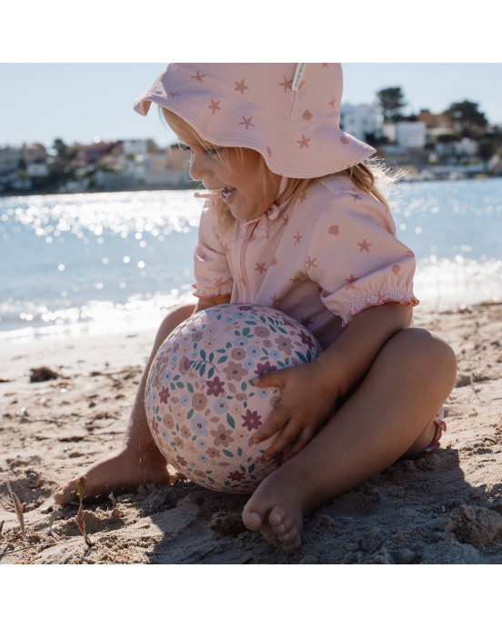 LITTLE DUTCH. Παιδικό καπέλο ήλιου Dreamy Seashells - Νο 3 (48,5-50εκ.)