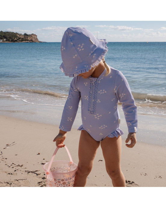 LITTLE DUTCH. Παιδικό καπέλο ήλιου Dreamy Lavender - Νο 2 (45-47,5εκ.)