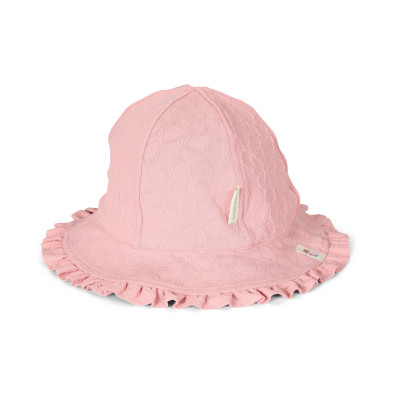 LITTLE DUTCH. Παιδικό καπέλο ήλιου Dreamy Pink Rose - Νο 3 (48,5-50εκ.)