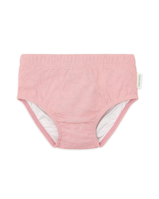 LITTLE DUTCH. Μαγιό πάνα Dreamy Pink Rose - Νο 74/80