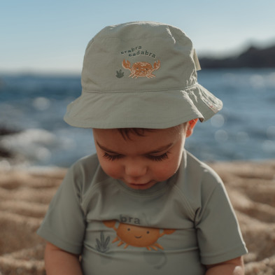 LITTLE DUTCH. Παιδικό καπέλο ήλιου διπλής όψης Ocean Breeze - Νο 2 (45-47,5εκ.)