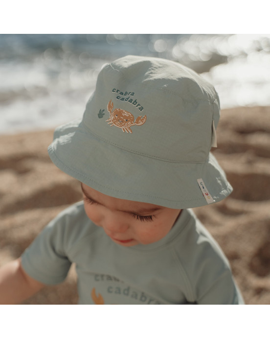 LITTLE DUTCH. Παιδικό καπέλο ήλιου διπλής όψης Ocean Breeze - Νο 2 (45-47,5εκ.)