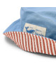 LITTLE DUTCH. Παιδικό καπέλο ήλιου διπλής όψης Ocean Blue - Νο 3 (48,5-50εκ.)