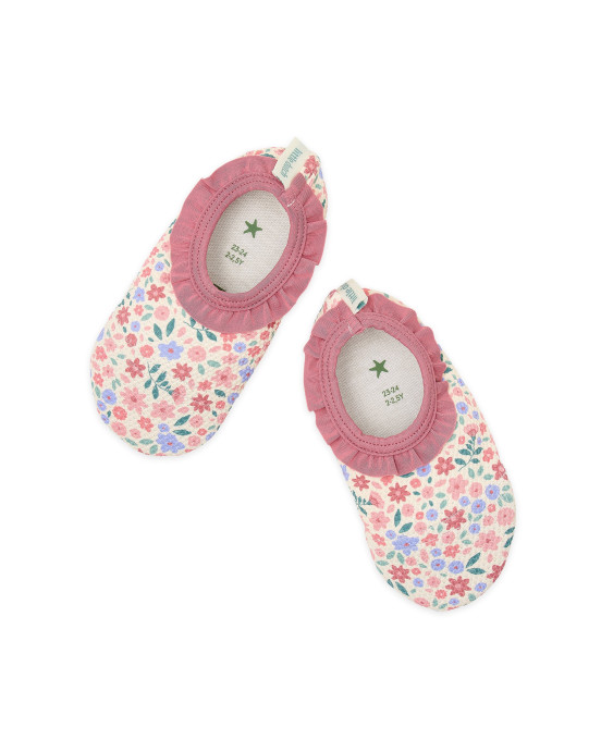 LITTLE DUTCH. Παιδικά παπουτσάκια θαλάσσης Dreamy Flowerfield - Νο  19-20