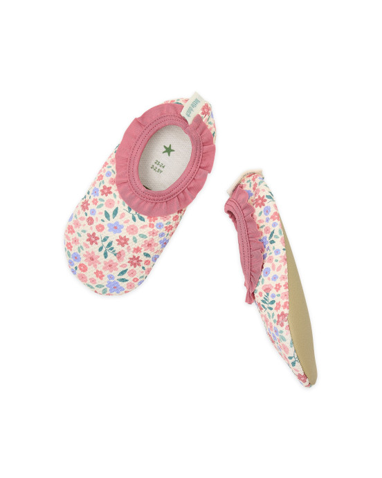 LITTLE DUTCH. Παιδικά παπουτσάκια θαλάσσης Dreamy Flowerfield - Νο 25-26