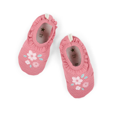 LITTLE DUTCH. Παιδικά παπουτσάκια θαλάσσης Dreamy Pink Rose - Νο 27-28