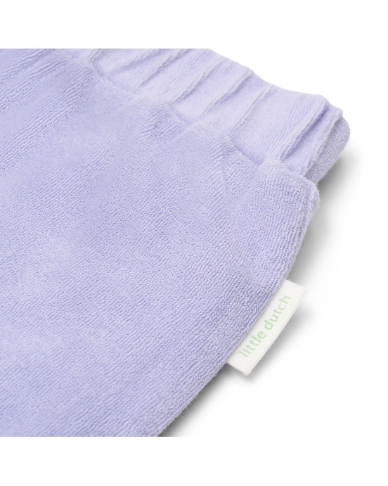 LITTLE DUTCH. Σετ μπλουζάκι και κοντό παντελονάκι Dreamy Purple - Νο 74/80