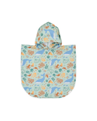 LITTLE DUTCH. Παιδικό πόντσο Ocean World Multicolour - One size