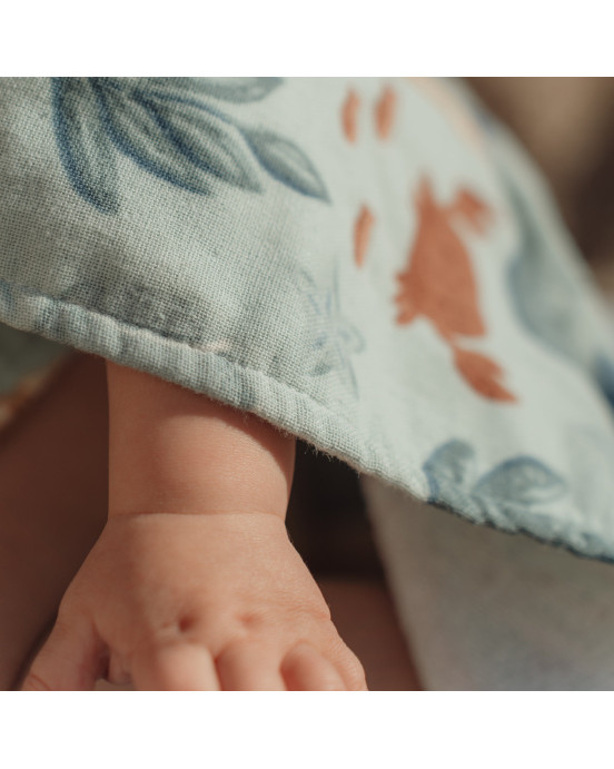 LITTLE DUTCH. Παιδικό πόντσο Ocean World Multicolour - One size