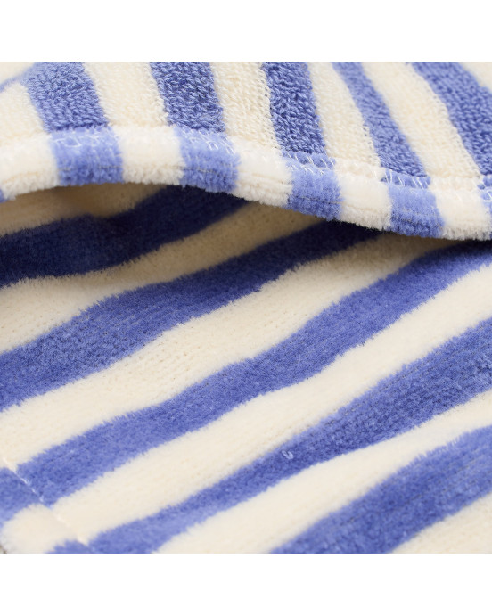 LITTLE DUTCH. Παιδικό πόντσο Dreamy Purple Stripe - One size