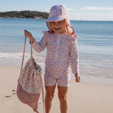 LITTLE DUTCH. Σακίδιο-τσάντα παραλίας Dreamy Flowerfield - One size