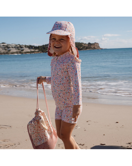 LITTLE DUTCH. Σακίδιο-τσάντα παραλίας Dreamy Flowerfield - One size