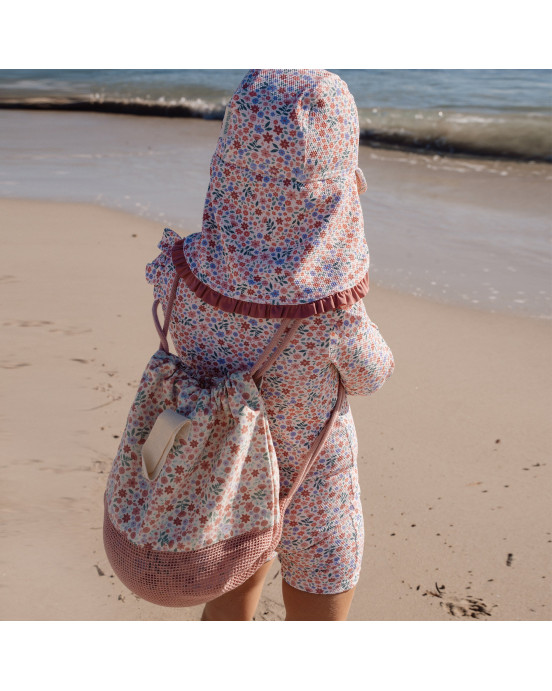 LITTLE DUTCH. Σακίδιο-τσάντα παραλίας Dreamy Flowerfield - One size