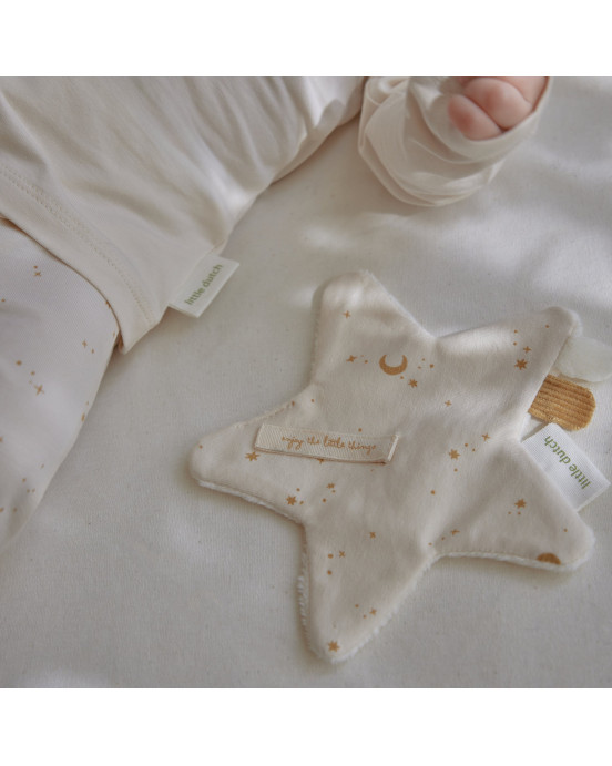 LITTLE DUTCH. Σετ δώρου με ρουχαλάκια Newborn Naturals - Νο 50/56