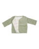 LITTLE DUTCH. Μπουφάν διπλής όψης Vintage Sunny Stripes/Green - Νο62