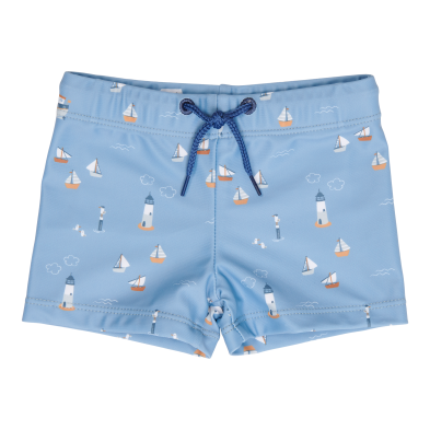 LITTLE DUTCH. Παιδικό μαγιό για αγόρια Sailors Bay Dark Blue - Νο 62/68