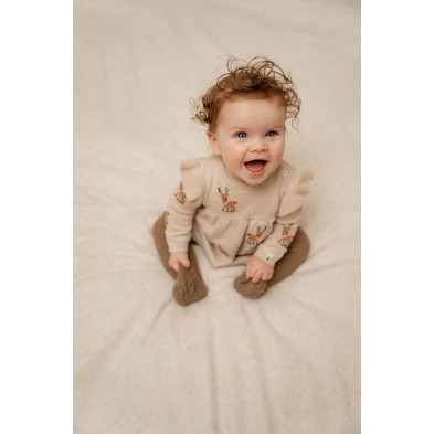 LITTLE DUTCH. Παιδικό καλσόν Brown - Νο 62/68