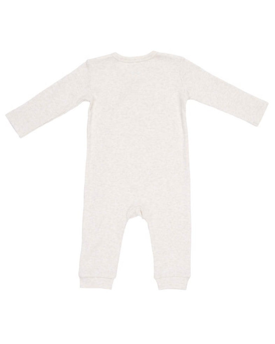 LITTLE DUTCH. Ολόσωμο φορμάκι Rib Sand - Νο 86/92