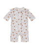LITTLE DUTCH. Ολόσωμο κοντομάνικο μαγιό με βολάν Vintage Little Flowers - 62/68