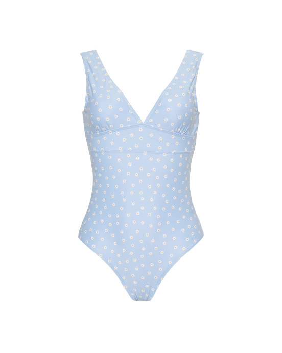 LITTLE DUTCH. Γυναικείο ολόσωμο μαγιό Daisies Blue - 38