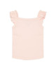 LITTLE DUTCH. Μπλουζάκι αμάνικο με βολάν Ροζ - 68