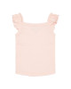 LITTLE DUTCH. Μπλουζάκι αμάνικο με βολάν Ροζ - 74