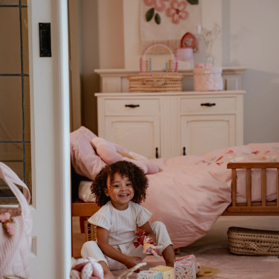 LITTLE DUTCH. Μαξιλάρι πλεκτό Λουλούδι Fairy Garden