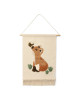 LITTLE DUTCH. Κρεμαστό διακοσμητικό τοίχου Αλεπού Forest Friends