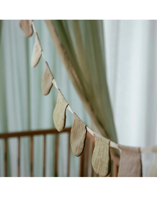 LITTLE DUTCH. Διακοσμητική γιρλάντα Pure Sage